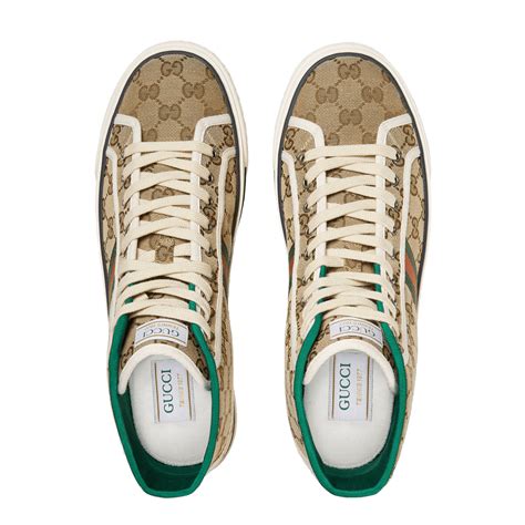 gucci bow tennis shoes|gucci tennis shoes men's.